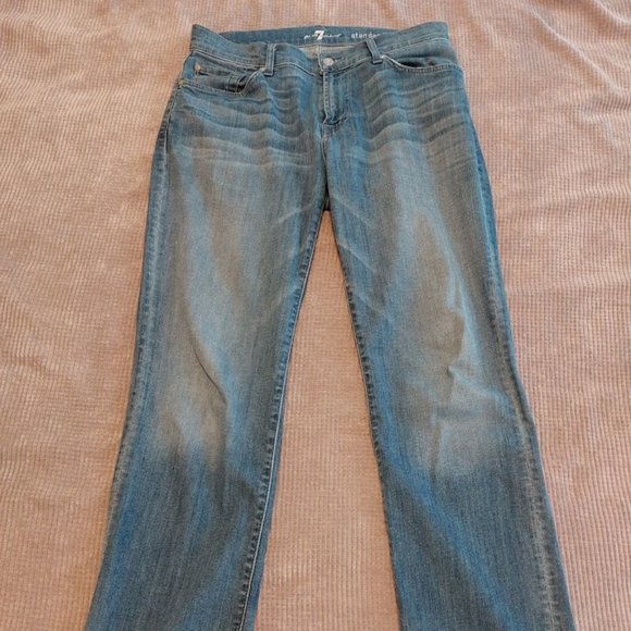 7 For All Mankind-Men's Standard Fit Jeans Size 30 x 32 - Picture 1 of 5